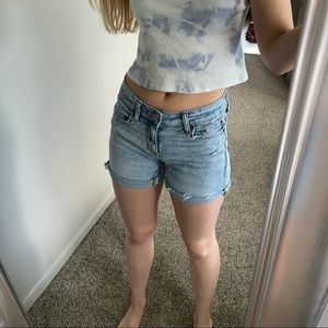American Eagle midi shorts